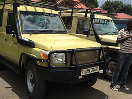 Safari Land Cruiser Hire & Driver in Uganda